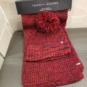 Tommy Hilfiger Hat & Scarf Set
